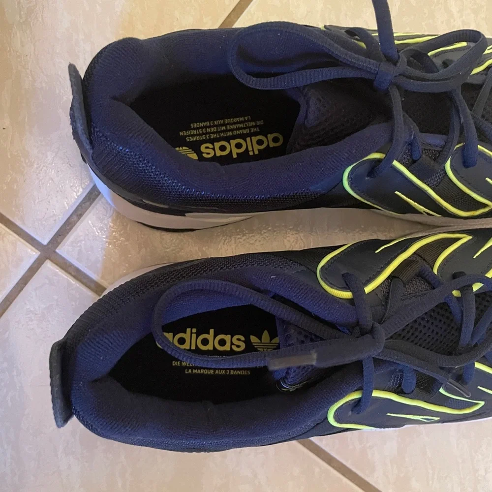 Size 11 - Adidas EQT Gazelle Collegiate Navy Sneakers - Picture 6 of 9